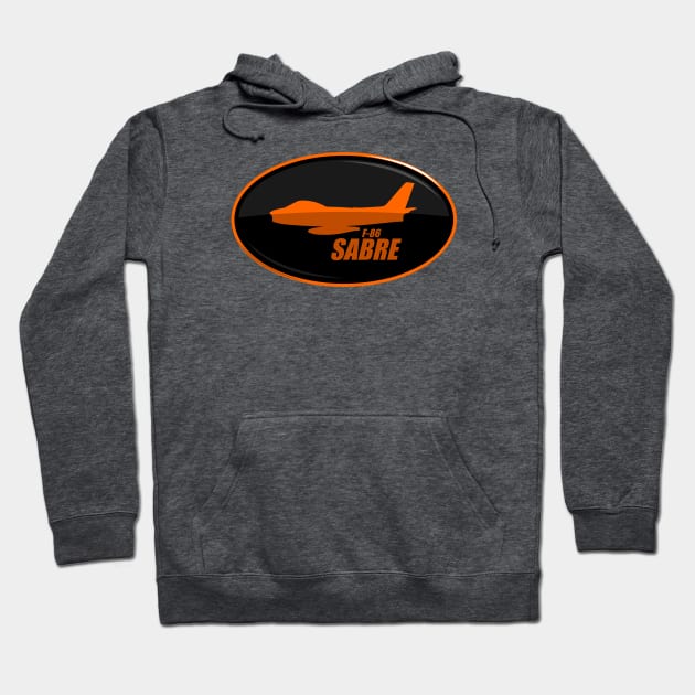 F-86 Sabre Hoodie by Tailgunnerstudios